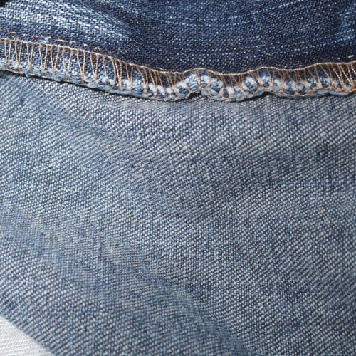 Levi's Women's Blue Straight Leg Stretch Denim Jeans Size 16
