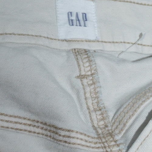 GAP Women’s Ivory Straight Leg Jeans Size 14 Regular Fit