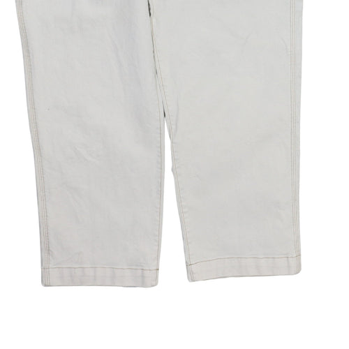 GAP Women’s Ivory Straight Leg Jeans Size 14 Regular Fit