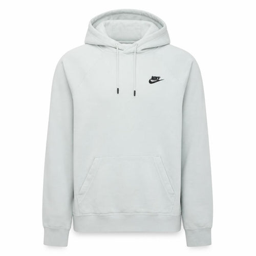 Nike Men's White Pullover Hoodie Size S Logo Fleece Sportswear