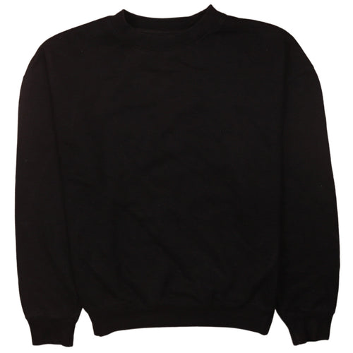Lee Cooper Men's Black Small Pullover Crew Neck Sweatshirt