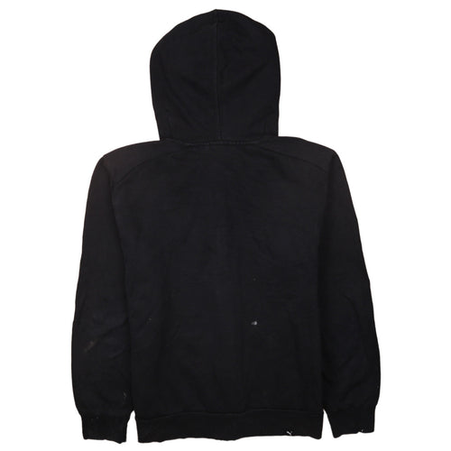 Puma Men's Black Full Zip Hoodie Size S Graphic Logo Sportswear