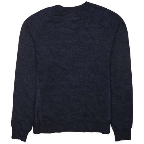 Champion Men's Blue Small Crew Neck Pullover Sweatshirt