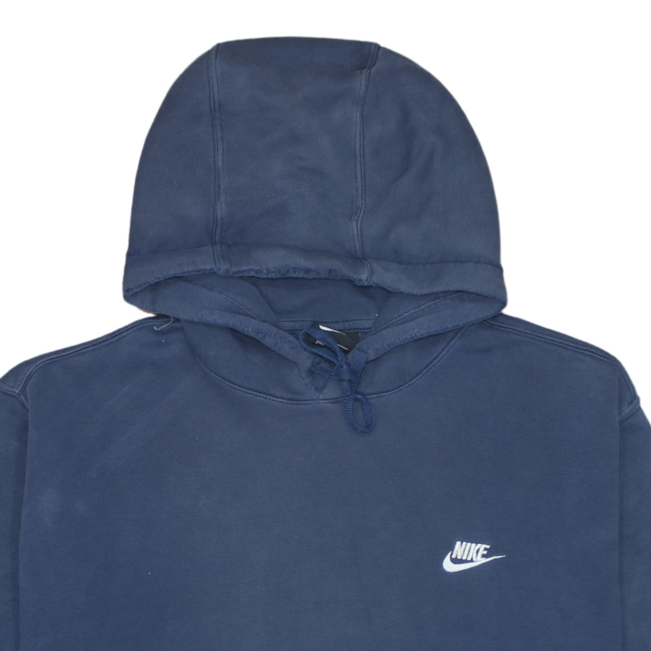 Nike Men's Blue Pullover Hoodie XXL Fleece Lined Casual Sweatshirt