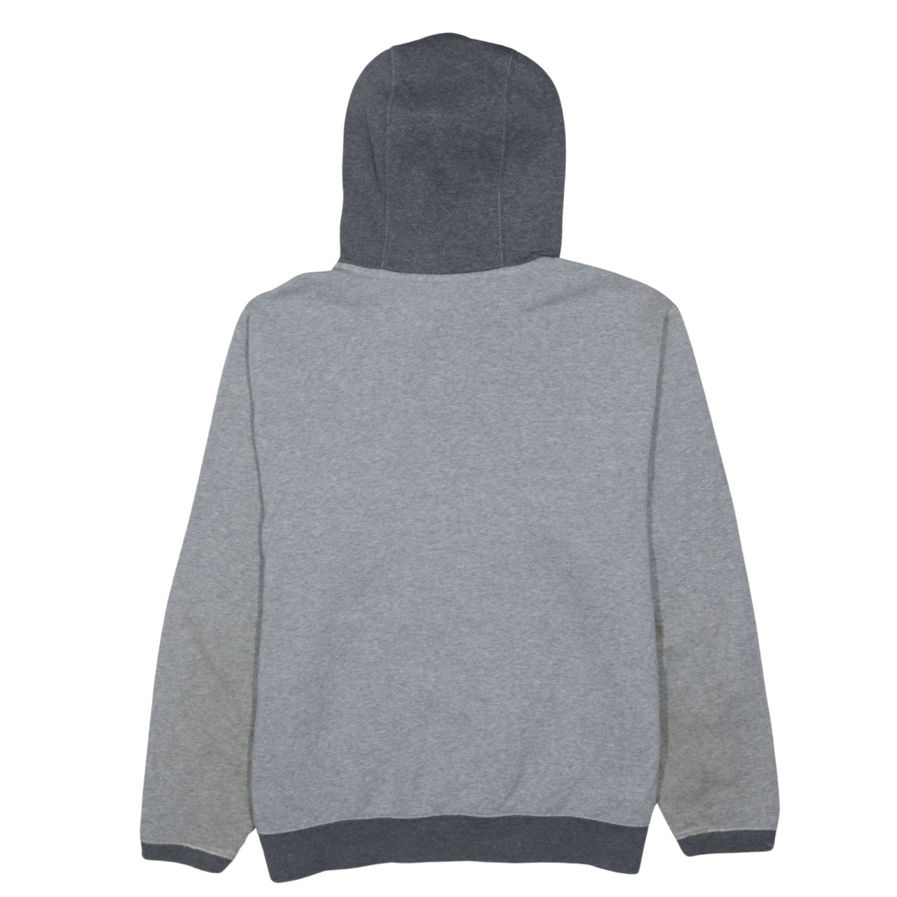Nike Men’s Grey Pullover Hoodie Size M Sports Fleece Sweatshirt
