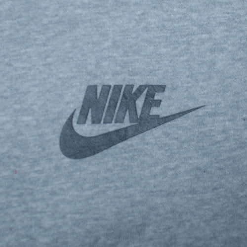 Nike Men’s Grey Pullover Hoodie Size M Sports Fleece Sweatshirt