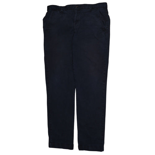 U.S. Polo Assn. Men's Blue Chino Trousers W36 L32 Stretch Cotton