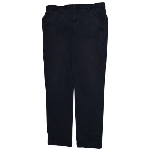 U.S. Polo Assn. Men's Blue Chino Trousers W36 L32 Stretch Cotton