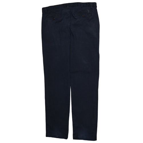 U.S. Polo Assn. Men's Blue Chino Trousers W36 L32 Stretch Cotton
