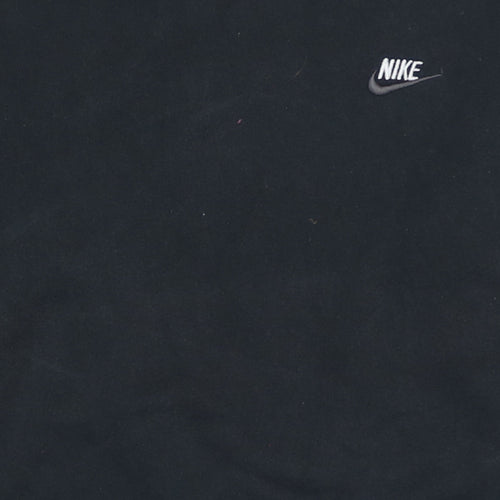 Nike Men's Black Small Pullover Sweatshirt Crew Neck Fleece