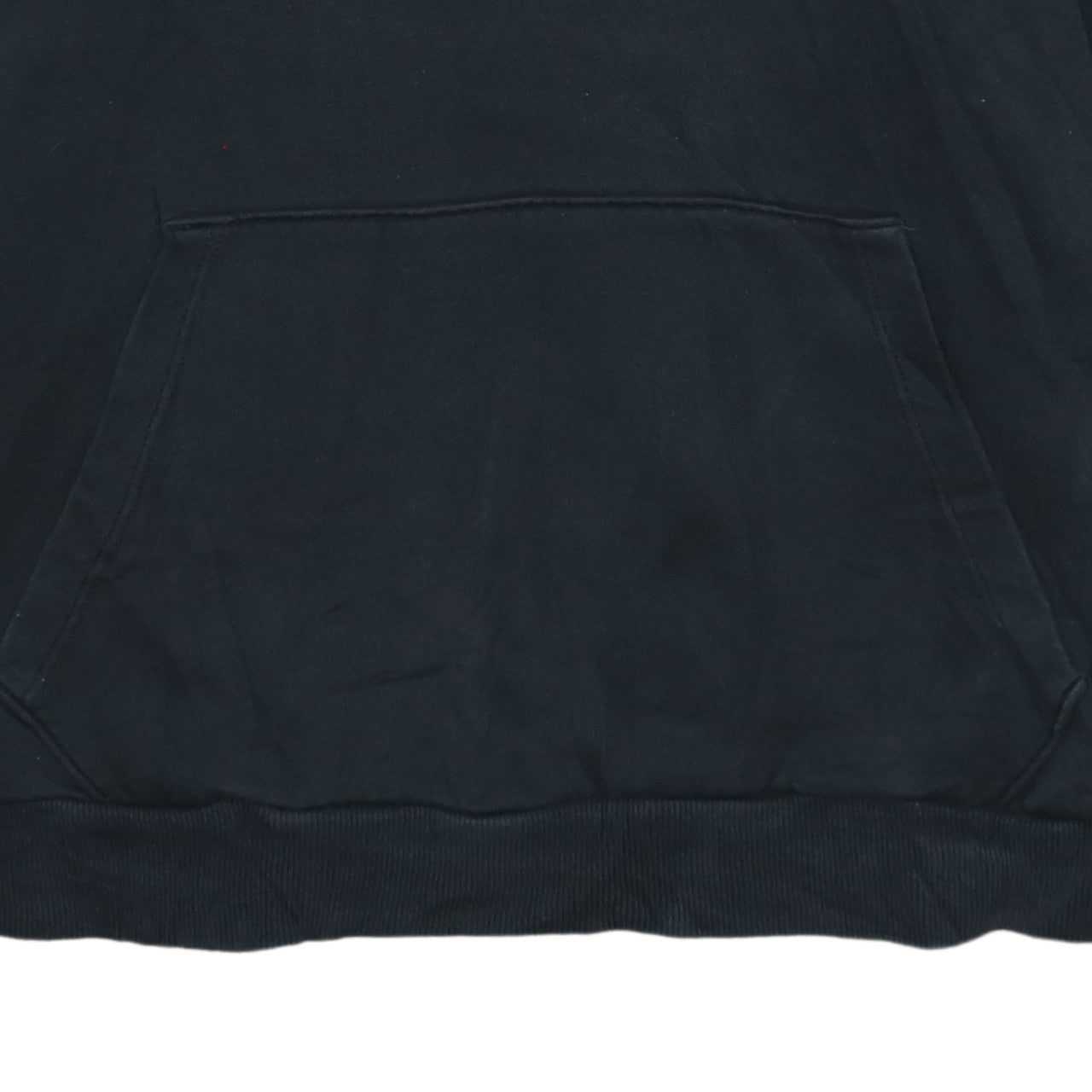 Puma Womens Black Pullover Hoodie Sweatshirt Size L Logo Print