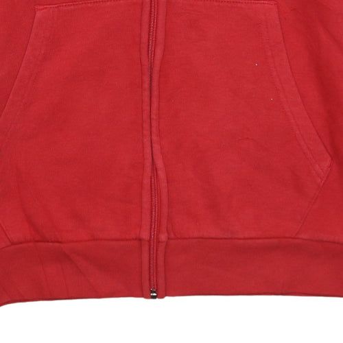 Champion Boys Red & Navy Full Zip Hoodie Size 13-14 Years