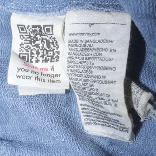 Tommy Jeans Men's Blue Tie Dye Pullover Sweatshirt Size S