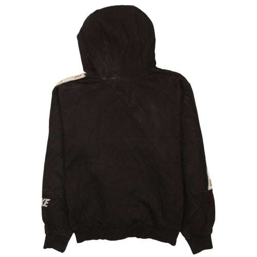 Nike Men's Black XS Pullover Hoodie with Logo Taped Sleeves