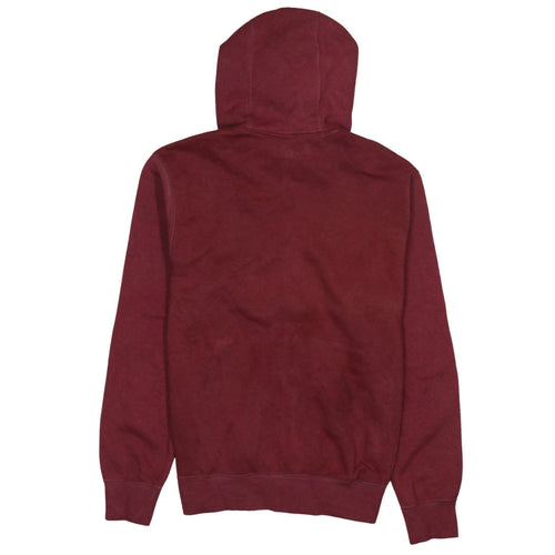 Nike Men's Red Full Zip Hoodie Small Regular Fit