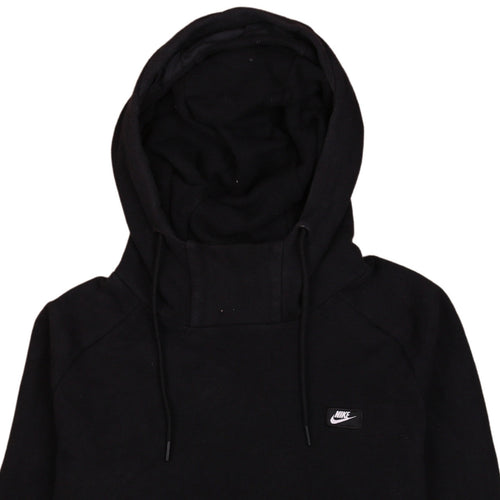 Nike Men's Black Pullover Hoodie M Regular Fit Fleece