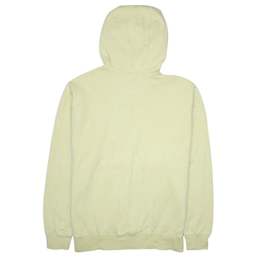 Nike Men's Beige Pullover Hoodie Medium Fleece Regular Fit