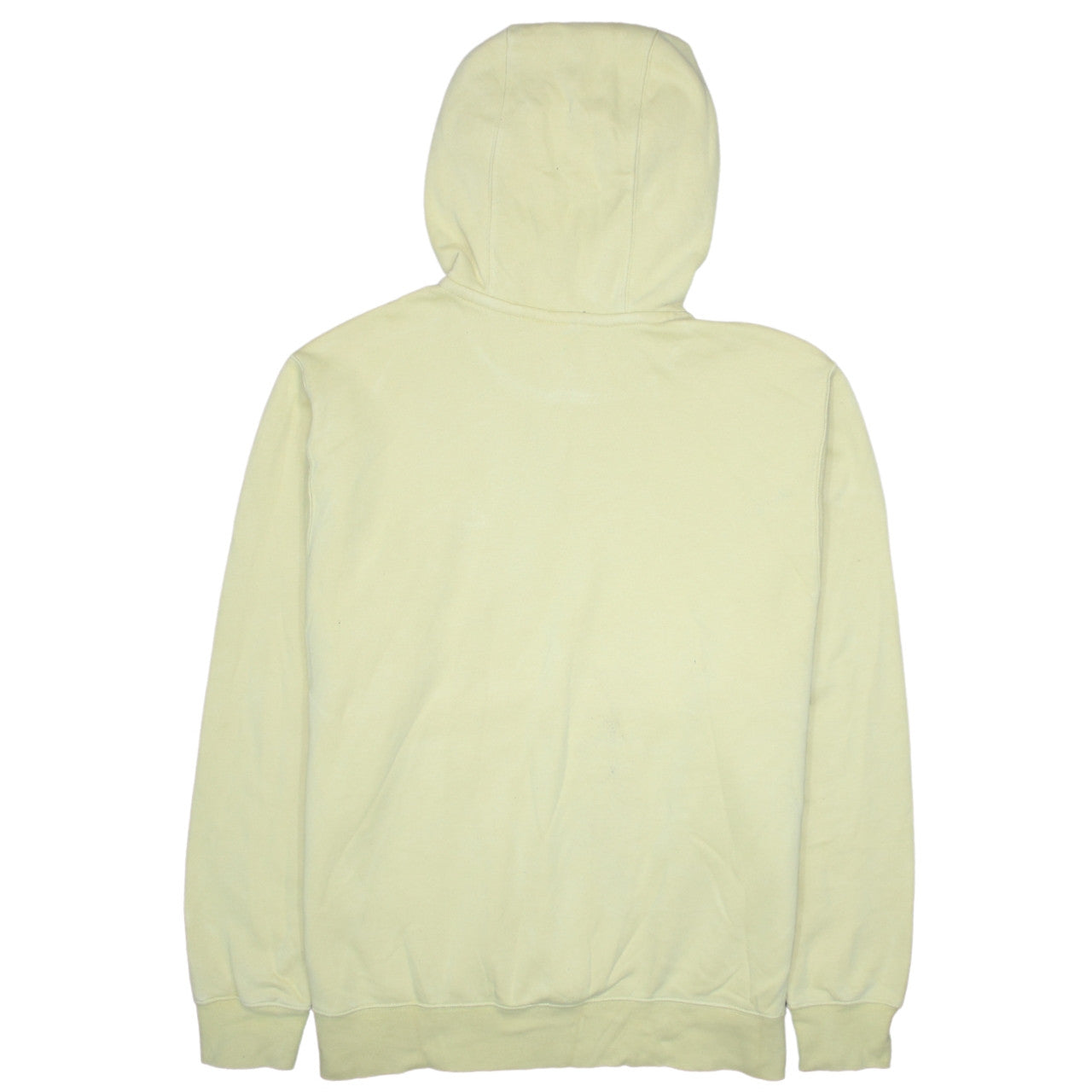 Nike Men's Beige Pullover Hoodie Medium Fleece Regular Fit