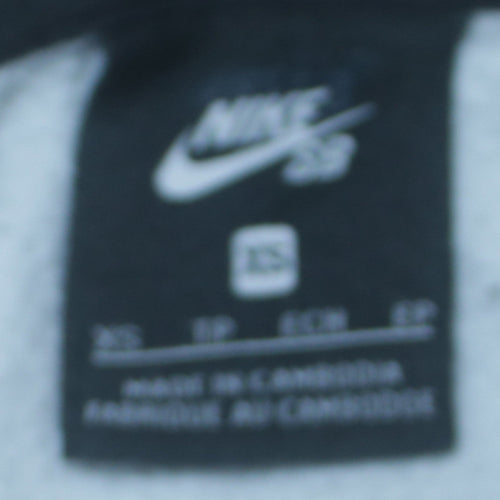 Nike SB Men's White Pullover Hoodie XS Regular Fit Skate Sweatshirt