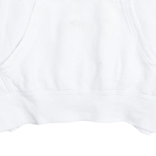 Nike SB Men's White Pullover Hoodie XS Regular Fit Skate Sweatshirt