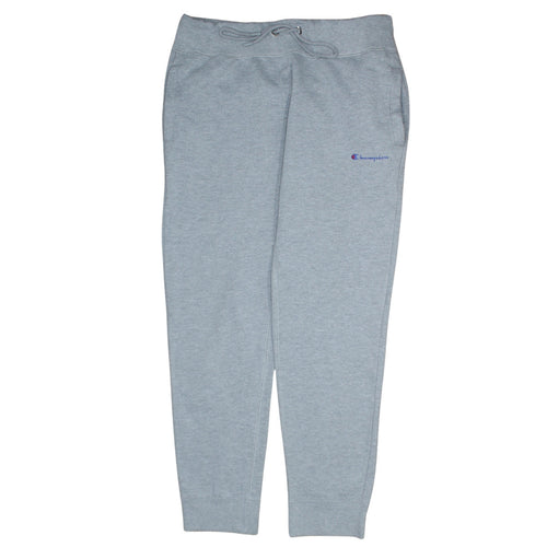 Champion Men's Grey Jogger Trousers Medium Cotton Blend