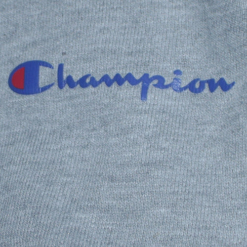 Champion Men's Grey Jogger Trousers Medium Cotton Blend