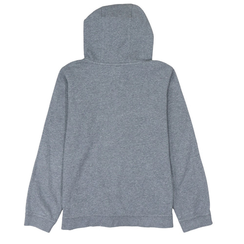 Nike Boys Grey Pullover Hoodie XL (158-170cm) Classic Fit Logo Sweatshirt