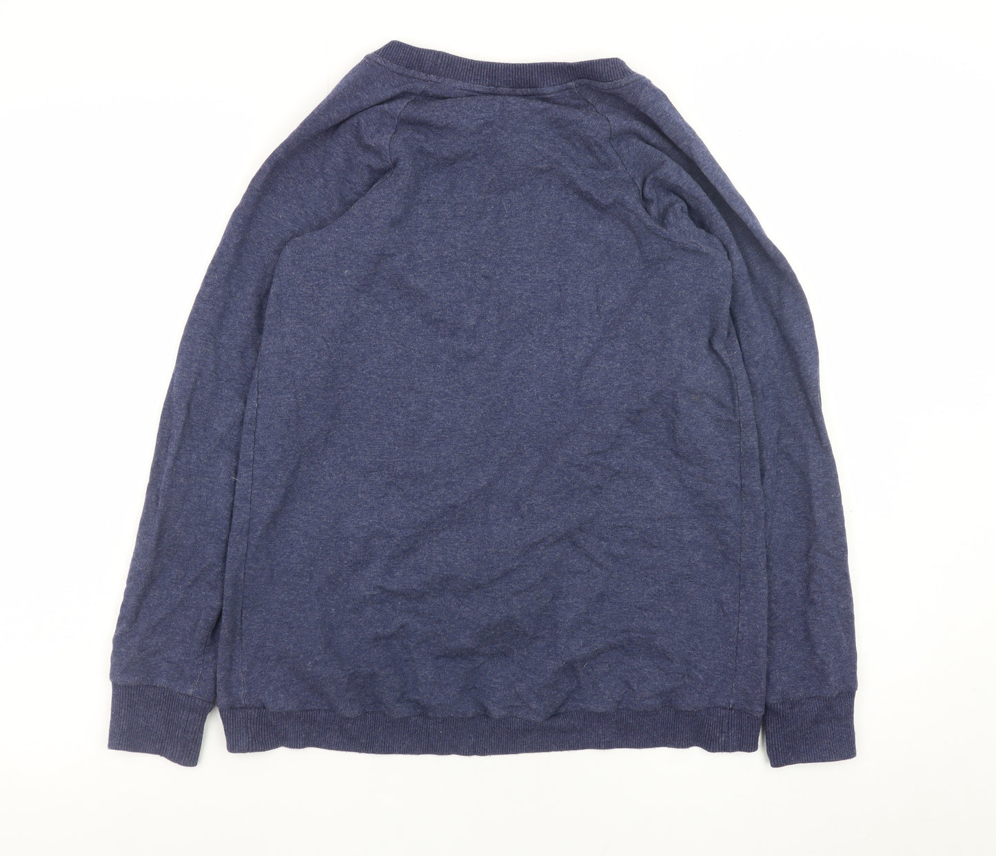 Seraphine Womens Blue Wrap Maternity Sweatshirt XS Viscose Blend