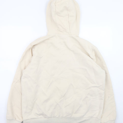 Ellesse Women's Beige Hoodie UK 18 Pullover Hooded Sweatshirt