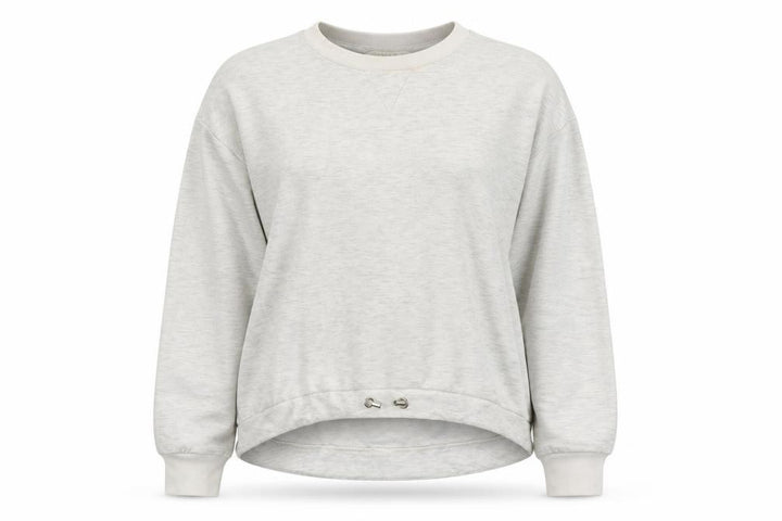 Ted Baker Women Grey Pullover Sweatshirt Size 10 Viscose Blend