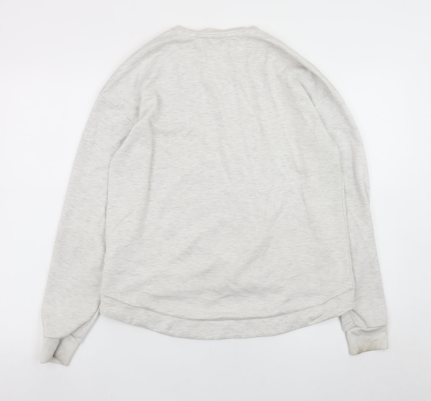 Ted Baker Women Grey Pullover Sweatshirt Size 10 Viscose Blend