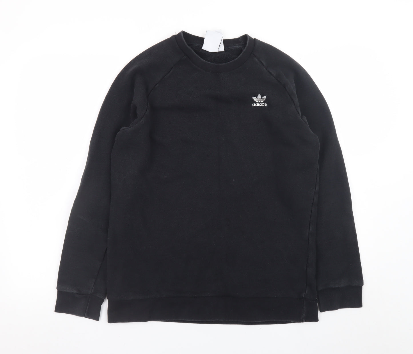 Adidas Men's Black Crew Neck Pullover Sweatshirt Size M