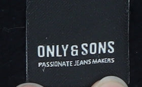 ONLY & SONS Men's Black XL Pullover Hoodie