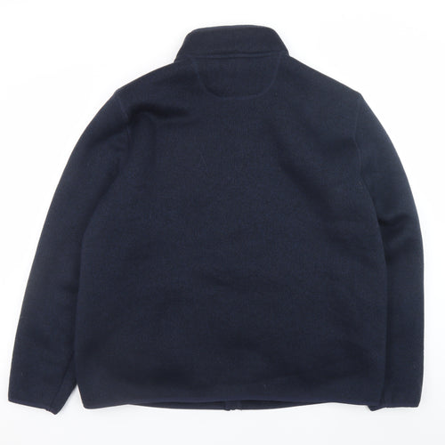 Marks and Spencer Men’s Blue XL Full Zip Fleece Jacket