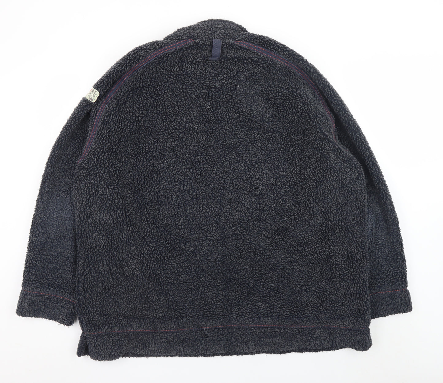 Mantaray Men’s Blue 3XL Fleece 1/4 Zip Jacket Warm Lined