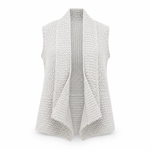 Marks and Spencer Women's Grey Sleeveless Knit Vest UK 12