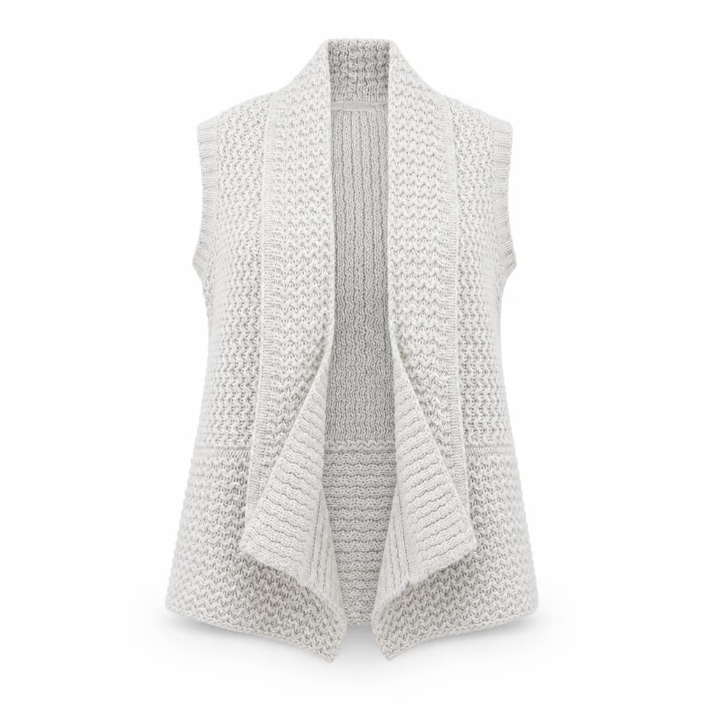 Marks and Spencer Women's Grey Sleeveless Knit Vest UK 12