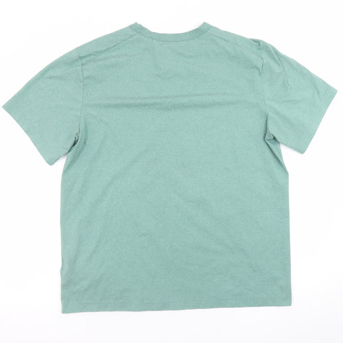 Nike Men’s Green Dri-Fit Short Sleeve Crew Neck Sports T-Shirt L