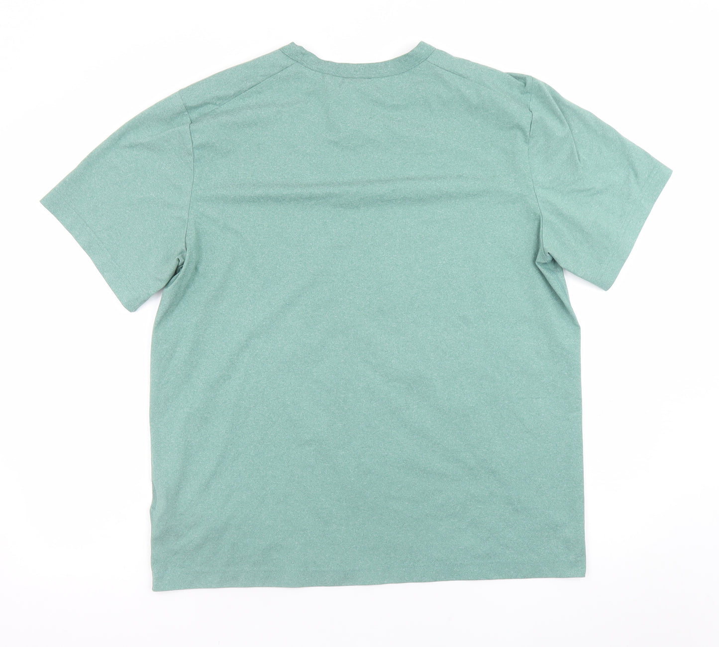 Nike Men’s Green Dri-Fit Short Sleeve Crew Neck Sports T-Shirt L