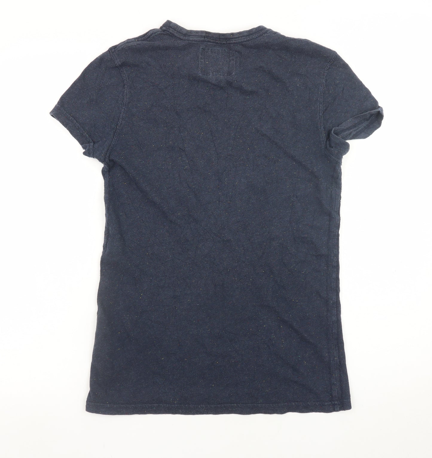 Jack Wills Womens Blue XS Slim Fit Cotton Basic T-Shirt