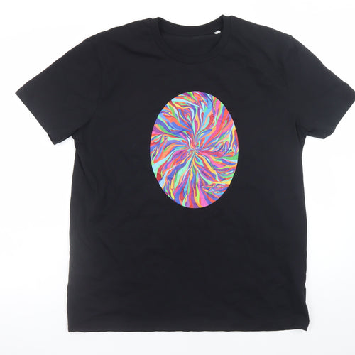 Stanley/Stella Men's Black XL Graphic Art Cotton T-Shirt