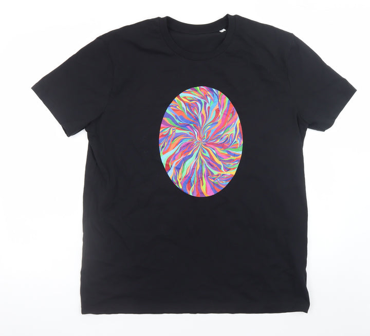 Stanley/Stella Men's Black XL Graphic Art Cotton T-Shirt