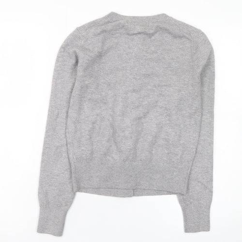 Marks and Spencer Women's Grey XS Cardigan Wool Blend