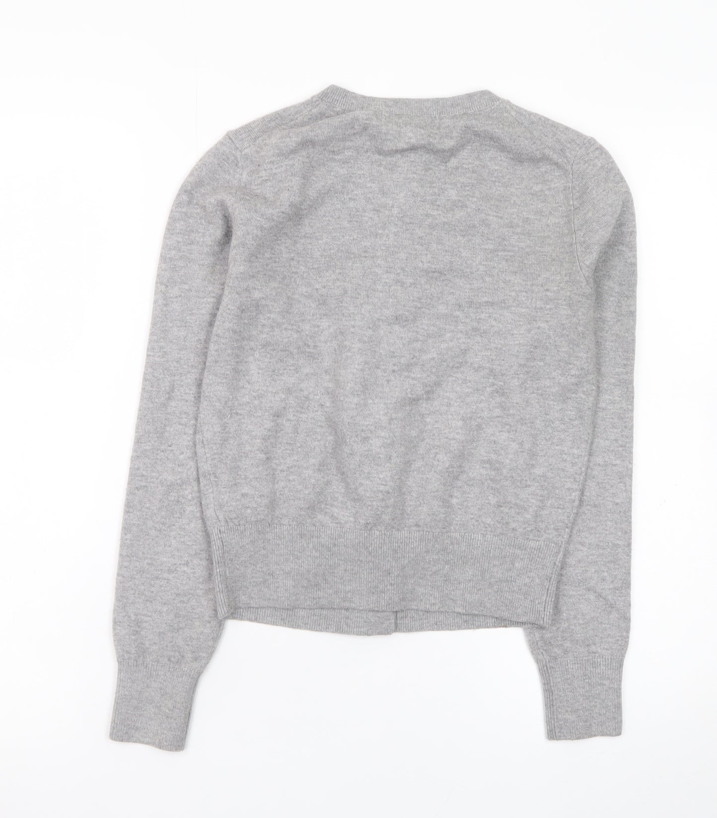 Marks and Spencer Women's Grey XS Cardigan Wool Blend