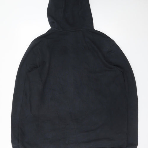 Nike Men's Black Full Zip Hoodie L Dri-FIT Sports Fleece