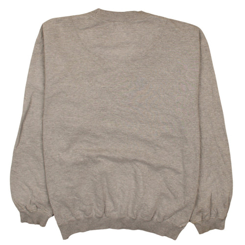 Puma Mens Grey XL Pullover Sweatshirt Crew Neck Sportswear