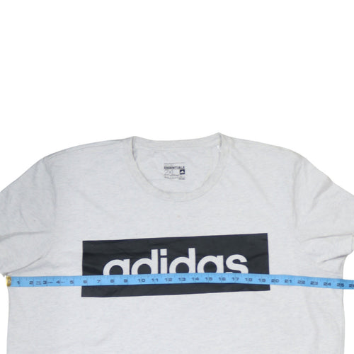 adidas Men’s Grey 2XL Sports Essentials Crew Neck T-Shirt