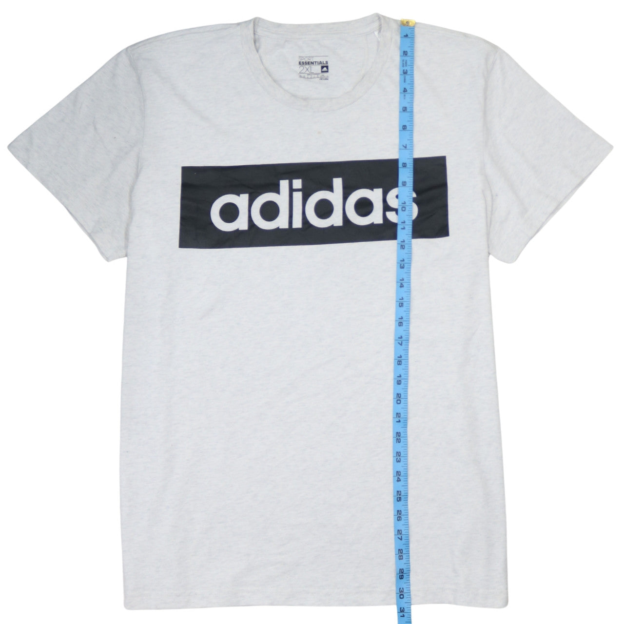 adidas Men’s Grey 2XL Sports Essentials Crew Neck T-Shirt