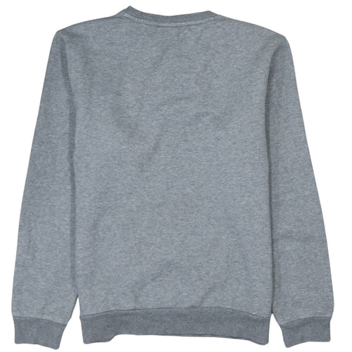 Puma Men's Grey Crew Neck Pullover Sweatshirt Size S Regular