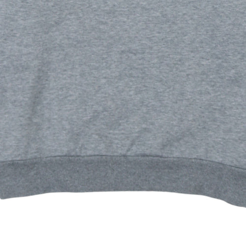 Puma Men's Grey Crew Neck Pullover Sweatshirt Size S Regular